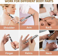 ELECTRONIC ACUPUNCTURE PEN - MERIDIAN ENERGY MASSAGE PEN FOR PAIN RELIEF-2 Heads-State of Style