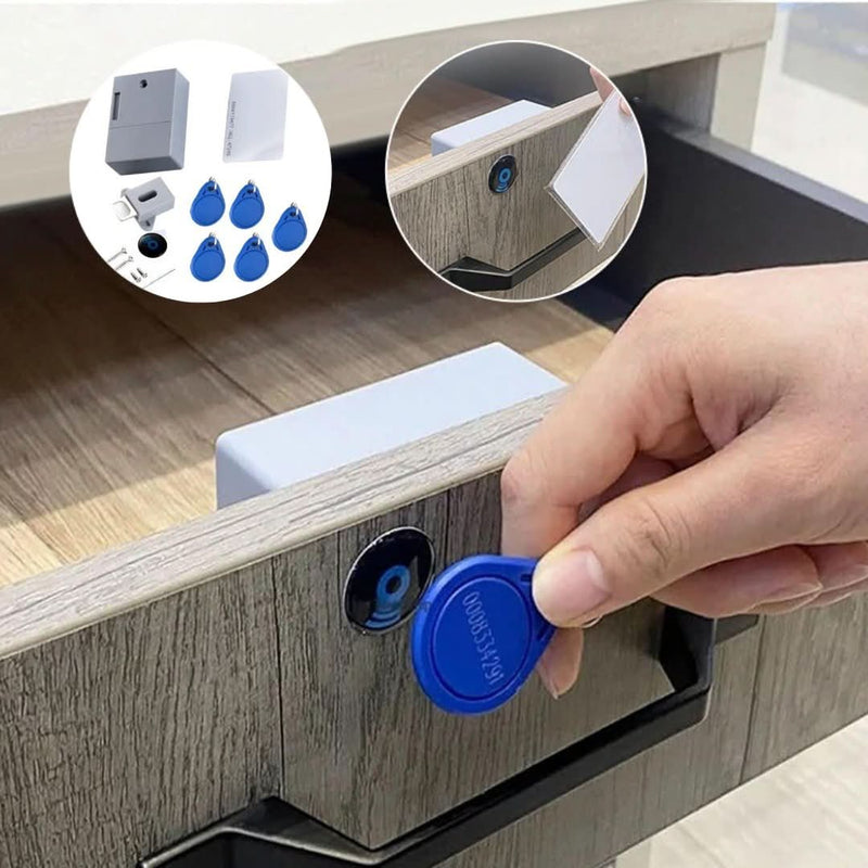 Electronic Charging Slot with Invisible Sensor Control - Vaultin-With 5 Keys-State of Style