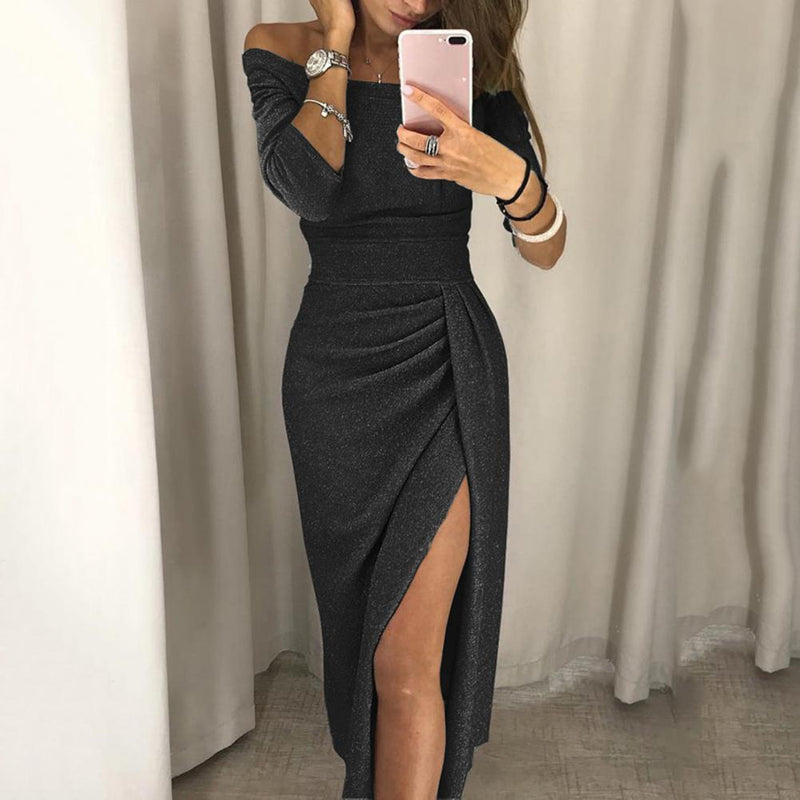 Elegance Dress | Chic Dress for All Women-Black-S-State of Style
