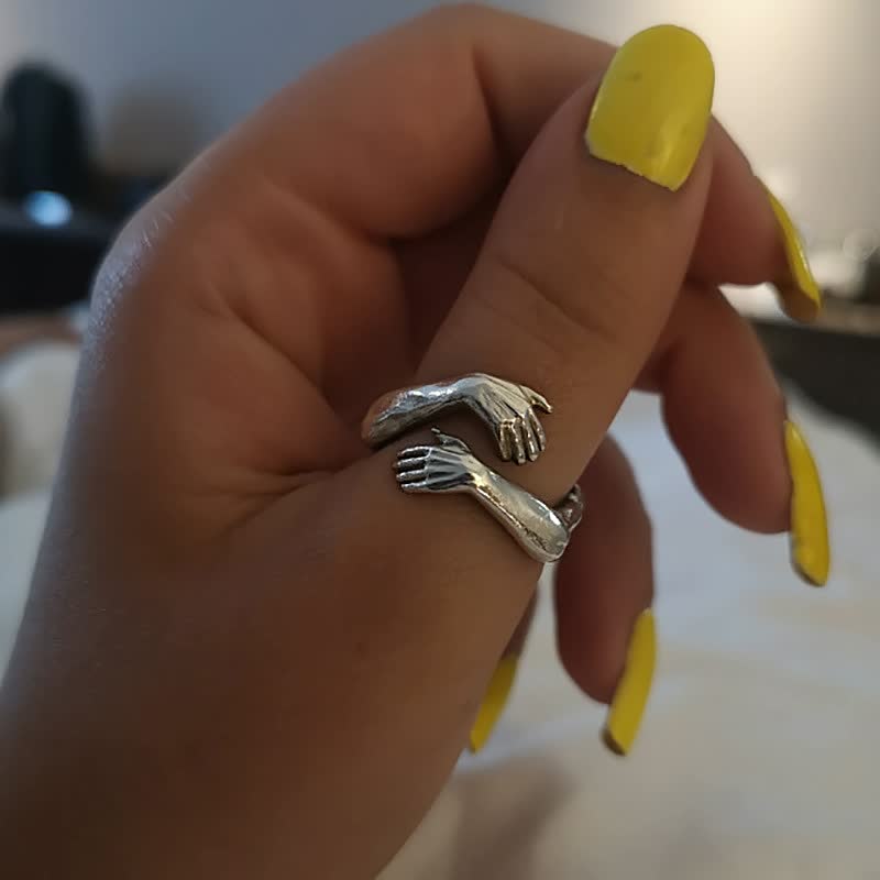 Elegant Adjustable Hand Ring for Women | Statement Fashion Jewellery-Gold-6-State of Style