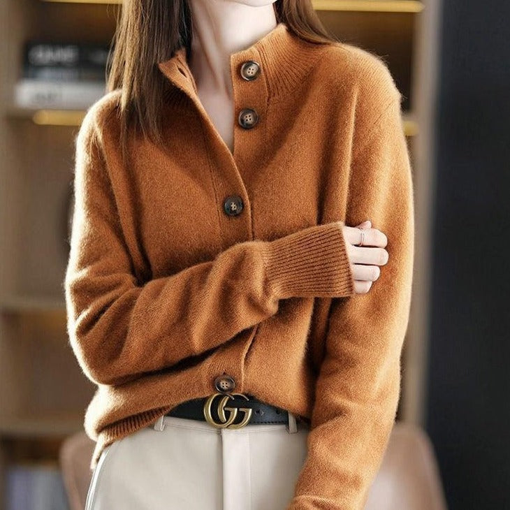 Elegant Chelsea Vest | Perfect Layering Piece-Caramel-S-State of Style