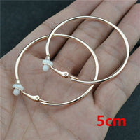 Elegant Crystal Clip-On Earrings | Comfortable Non-Pierced Jewellery-Silver clip 3cm-State of Style
