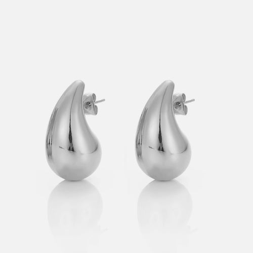 Elegant Dangling Silver Earrings | Stylish Statement Jewellery-State of Style