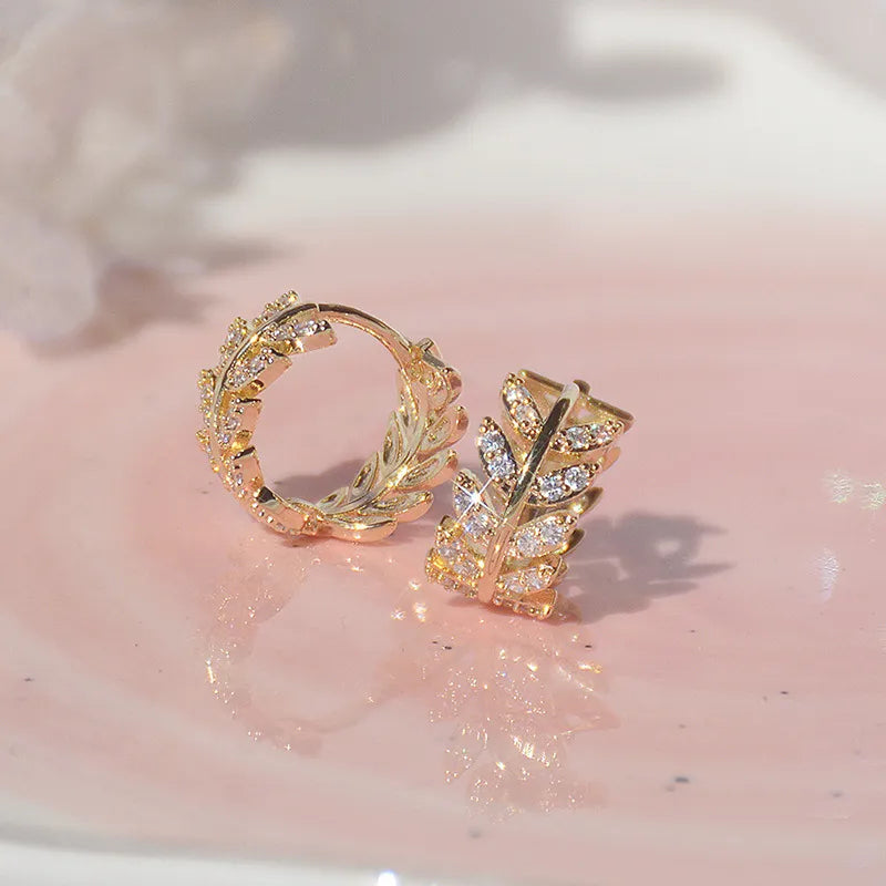 Elegant Diamond Earrings | Sparkling Studs for Every Occasion-White Gold-State of Style