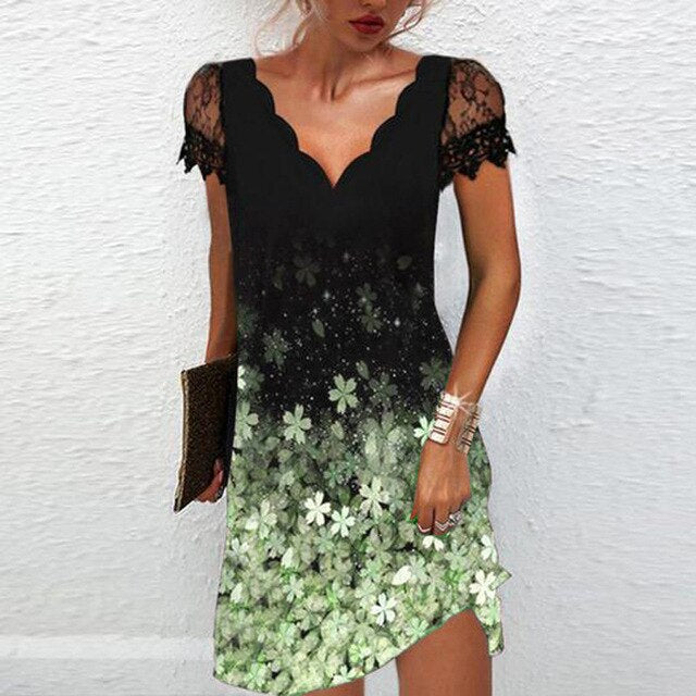 Elegant Dress With Exquisite Details | Perfect For Any Occasion-Green-S-State of Style