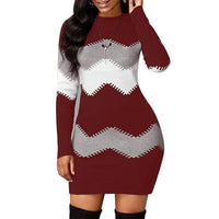 Elegant Evening Dress | Perfect for Special Occasions-Red Wine-S-State of Style