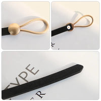 Elegant Gold Buckle Knot Strap Belt – Stylish & Adjustable-Black-State of Style