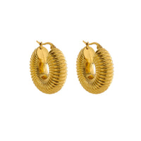 Elegant Golden Earrings for Everyday Wear-State of Style