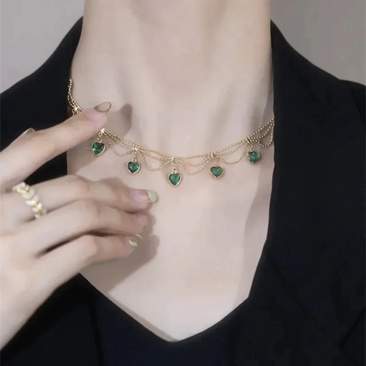 Elegant Heart Necklace-State of Style