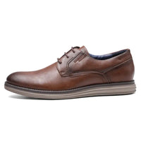 Elegant Leather Sneakers Charles – Office & Casual Comfort-Chocolate-6.5-State of Style