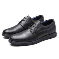 Elegant Leather Sneakers Charles – Office & Casual Comfort-Chocolate-6.5-State of Style