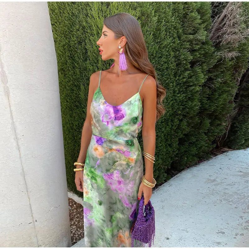 Elegant Maxi Dress | Comfortable & Stylish-Green-S-State of Style