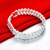 Elegant Shiny Bracelet with Rhinestones-State of Style