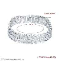 Elegant Shiny Bracelet with Rhinestones-State of Style