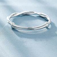 Elegant Silver Bracelet | Intricate Design-State of Style