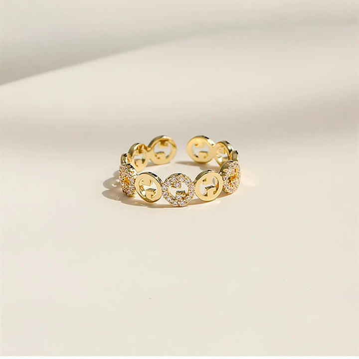 Elegant Statement Ring | Modern Design | Temperament Vogue Jewellery-State of Style