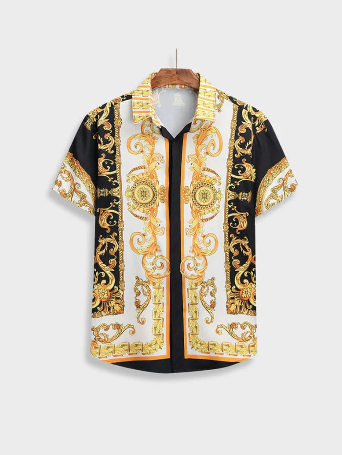 Elegant Summer Set | Italian Baroque Style-Black-M-State of Style