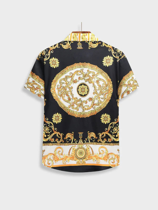 Elegant Summer Set | Italian Baroque Style-Black-M-State of Style
