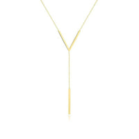 Elegant V-Shaped Gold Necklace | Timeless Style-State of Style