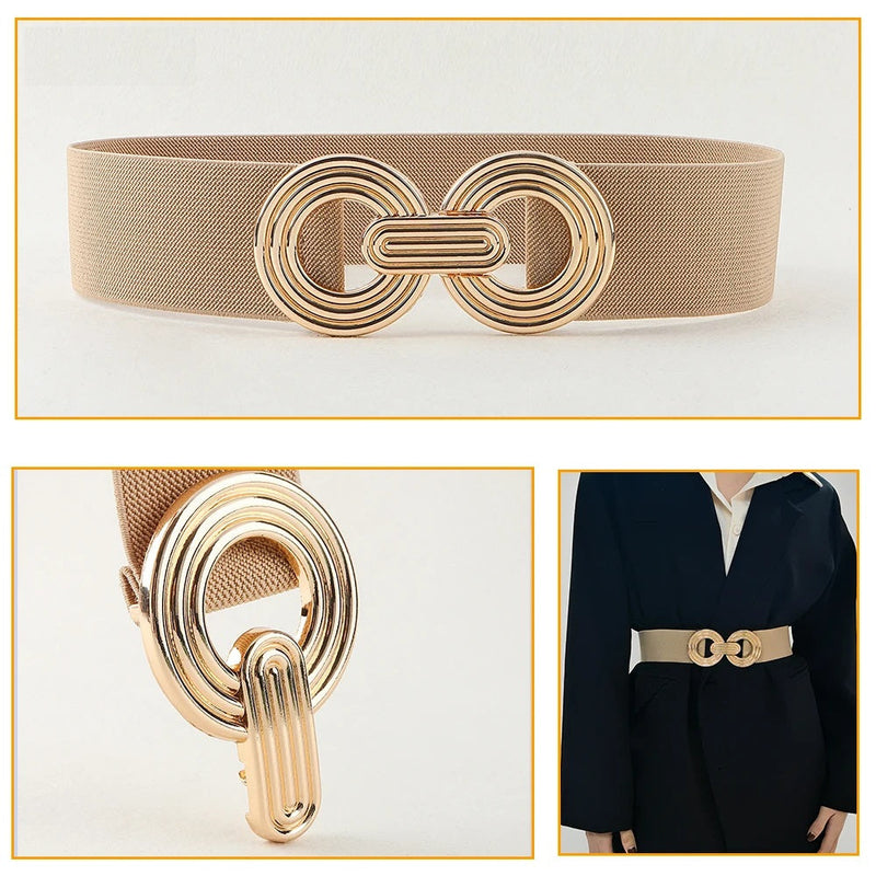 Elegant Waist Belt Set – Chic & Versatile Women’s Fashion Accessory-Coffee-State of Style