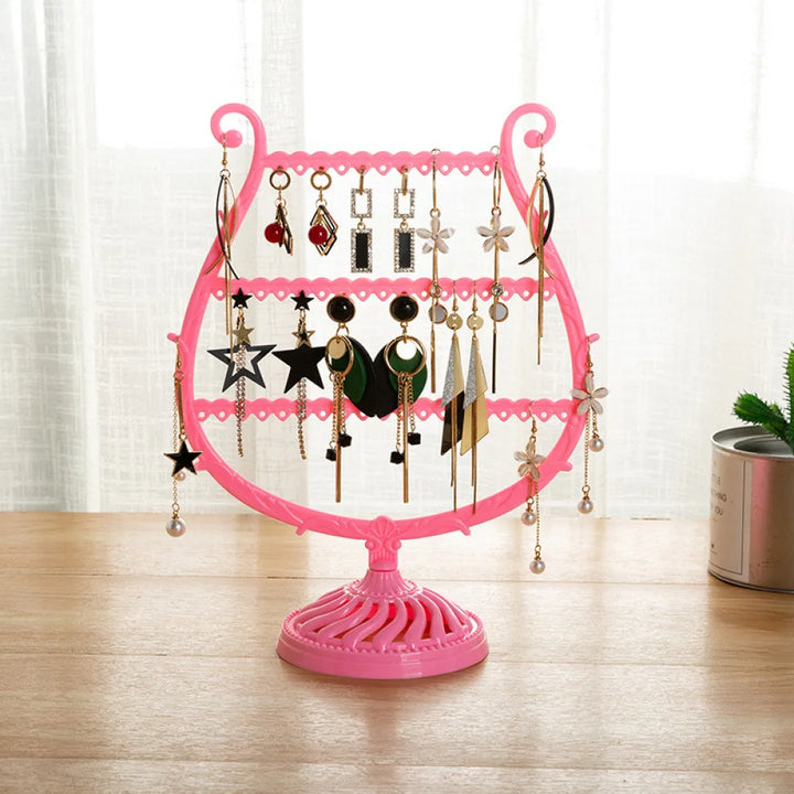 Elegant Wine Glass Jewellery Organiser-GREEN-State of Style