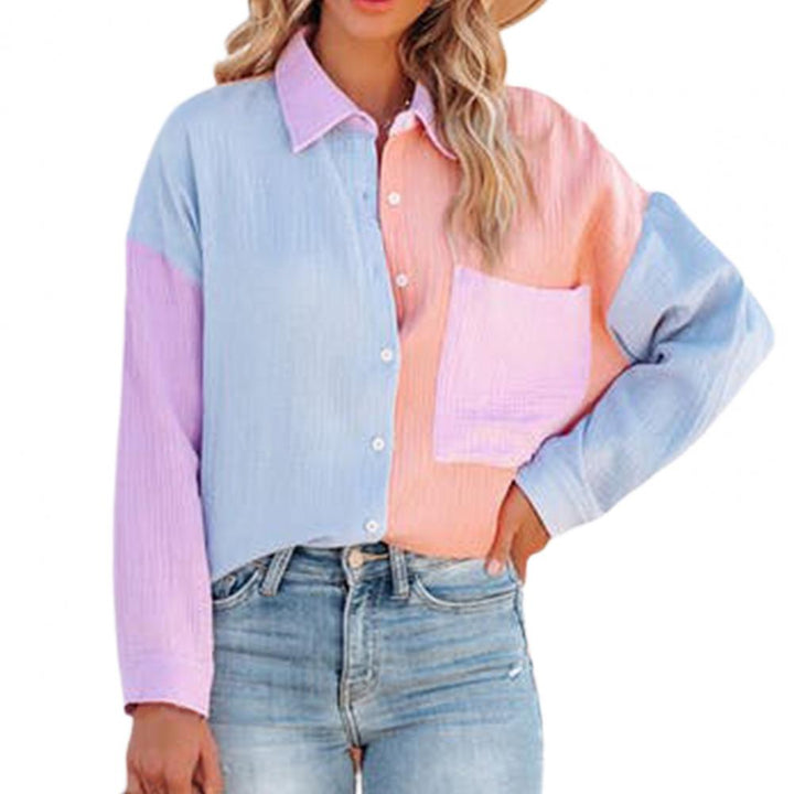 Elegant Women's Blouse – Timeless & Versatile Fashion-Blue-S-State of Style