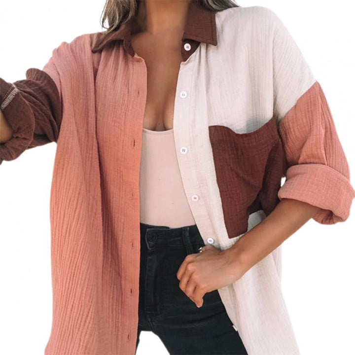 Elegant Women's Blouse – Timeless & Versatile Fashion-Brown-S-State of Style