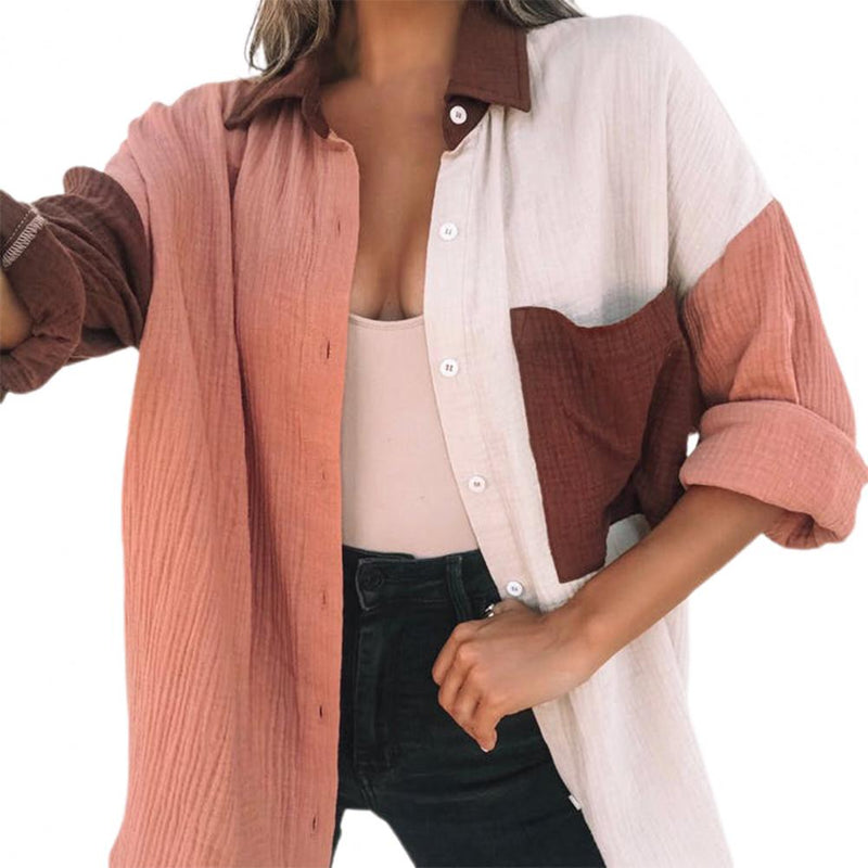 Elegant Women's Blouse – Timeless & Versatile Fashion-Brown-S-State of Style