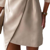 Elegant Women's Dress | Chic and Stylish-Orange-S-State of Style