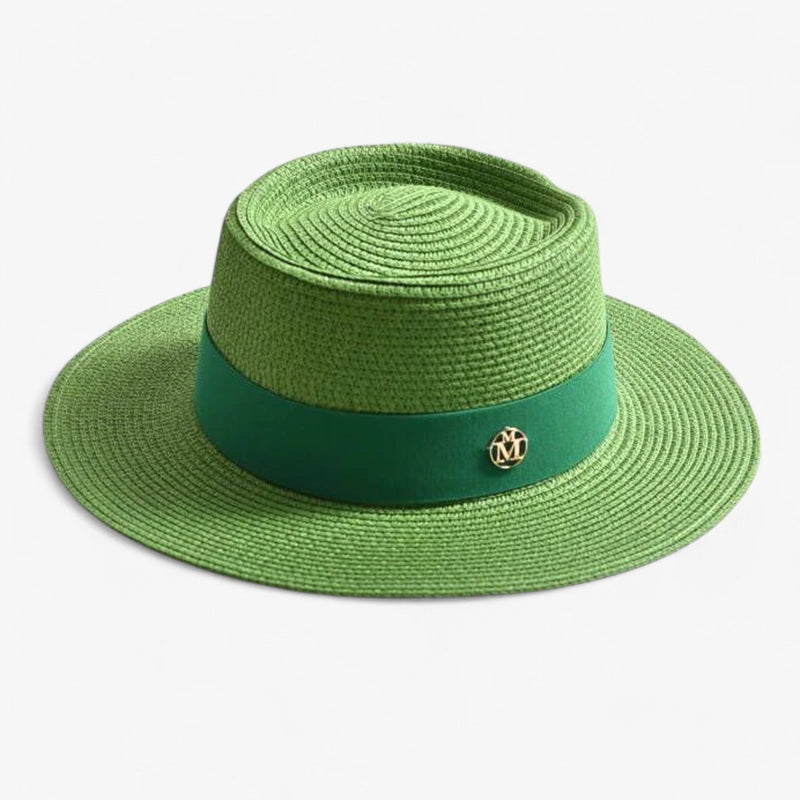 Elegant women's straw hat – Soleil-Green-State of Style