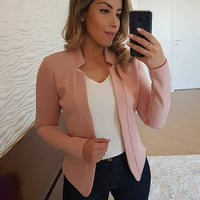ElegantBlazer | Chic Women's Blazer-Beige-5XL-State of Style