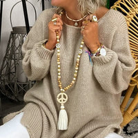 ElegantNecklace | Women's Pearl Necklace-Ocean-State of Style