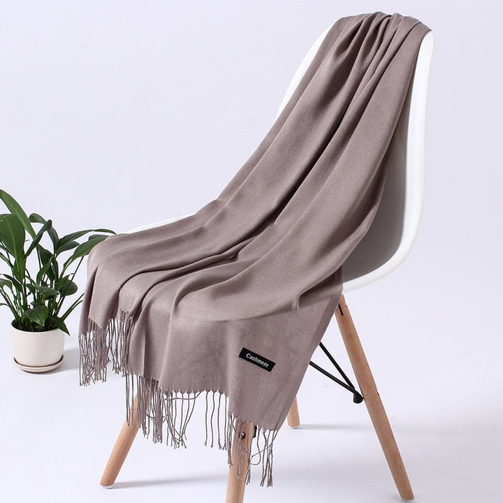 ElegantScarf | Women's Scarf-Grey 2-70-200CM-State of Style