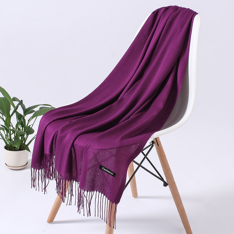 ElegantScarf | Women's Scarf-Purple 2-70-200CM-State of Style