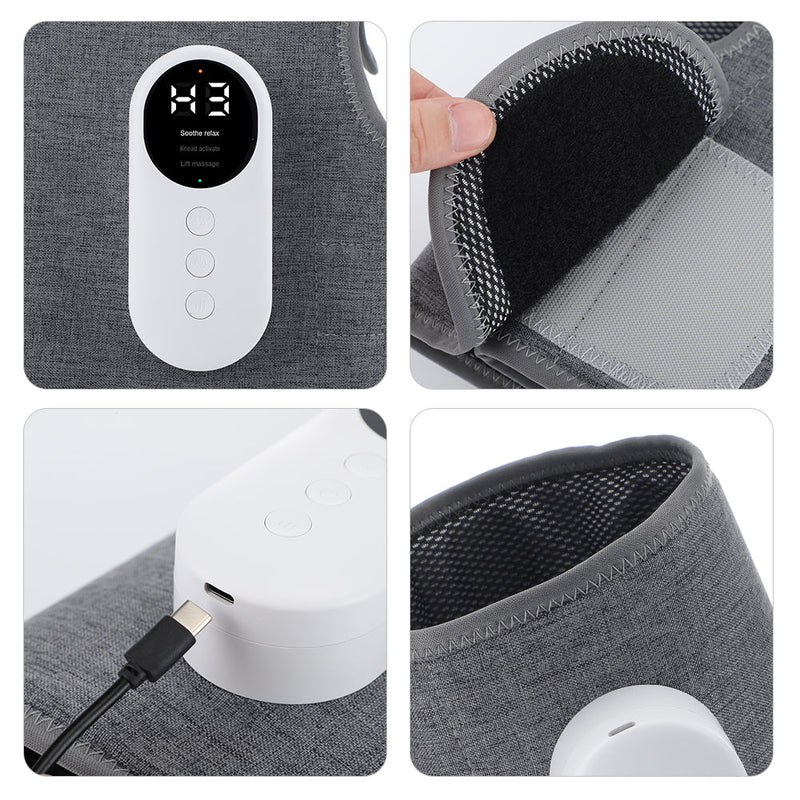 ELEKTRISCHE BEENMASSAGE APPARAAT - LUCHTCOMPRESSIE MET 3 MASSAGESTANDEN-Enkel-State of Style