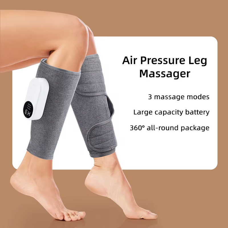 ELEKTRISCHE BEENMASSAGE APPARAAT - LUCHTCOMPRESSIE MET 3 MASSAGESTANDEN-Enkel-State of Style