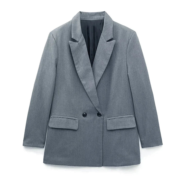 Elena Blazer | Sophisticated & Timeless-Slate Blue-XS-State of Style