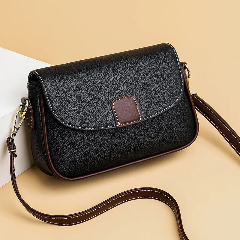Elena Traditional Bag – Chic Small Crossbody & Shoulder Bag-Black-State of Style