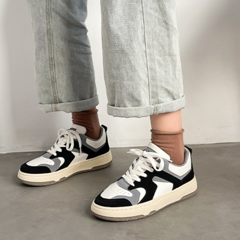 ElenaSneaks | Women's Trendy Sneakers-Green-4.5-State of Style