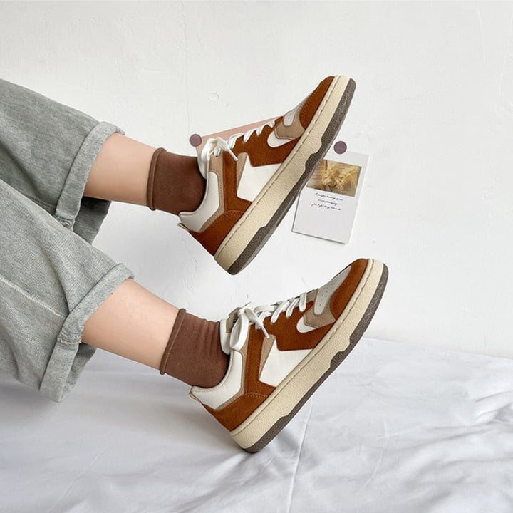 ElenaSneaks | Women's Trendy Sneakers-Green-4.5-State of Style