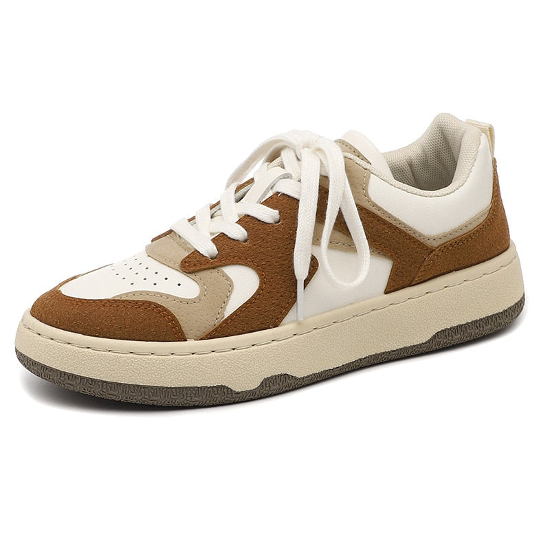 ElenaSneaks | Women's Trendy Sneakers-Green-4.5-State of Style
