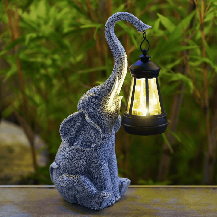 Elephant Glow Solar Garden Light-State of Style