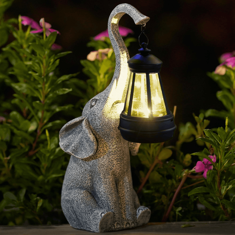 Elephant Glow Solar Garden Light-State of Style
