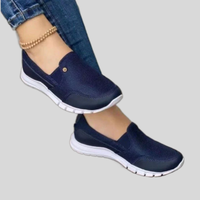 Elia – Slim-Fit Slip-On Shoes with White Outsole-Blue-5.0-State of Style