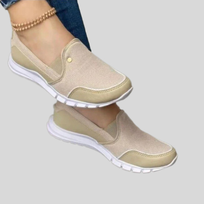 Elia – Slim-Fit Slip-On Shoes with White Outsole-Golden-5.0-State of Style