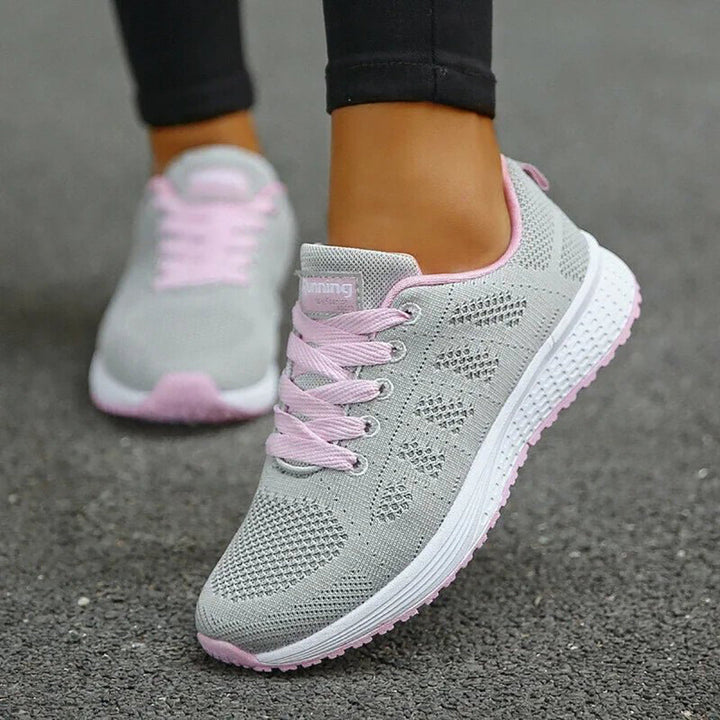 ElinaSneaks | Women's Sneakers-Grey-4.5-State of Style