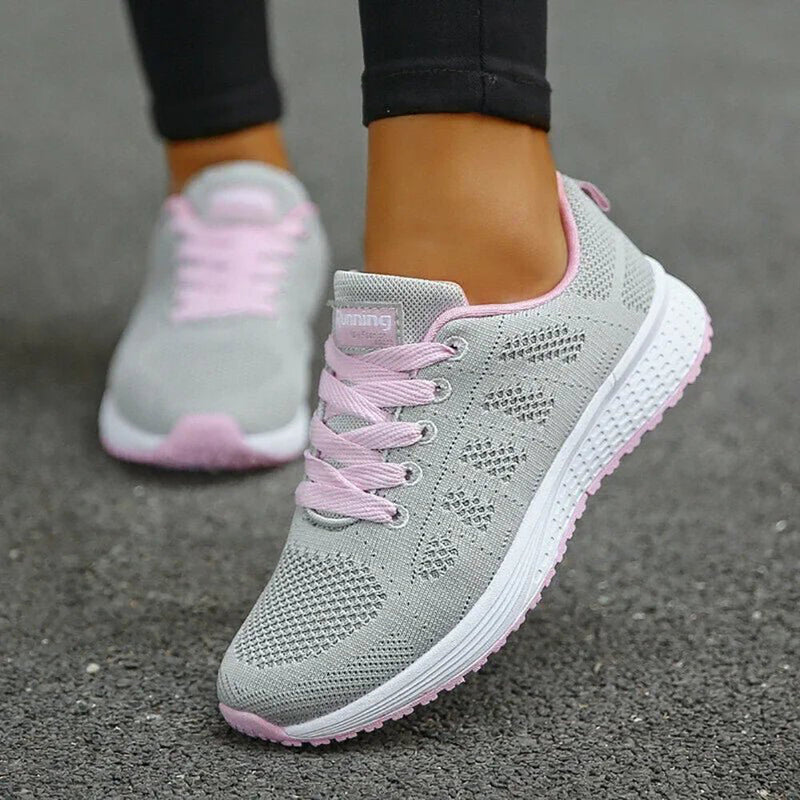 ElinaSneaks | Women's Sneakers-Grey-4.5-State of Style