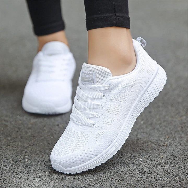 ElinaSneaks | Women's Sneakers-White-4.5-State of Style