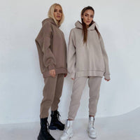 ElinesSuit | Women's Tracksuit-Coffee-S-State of Style