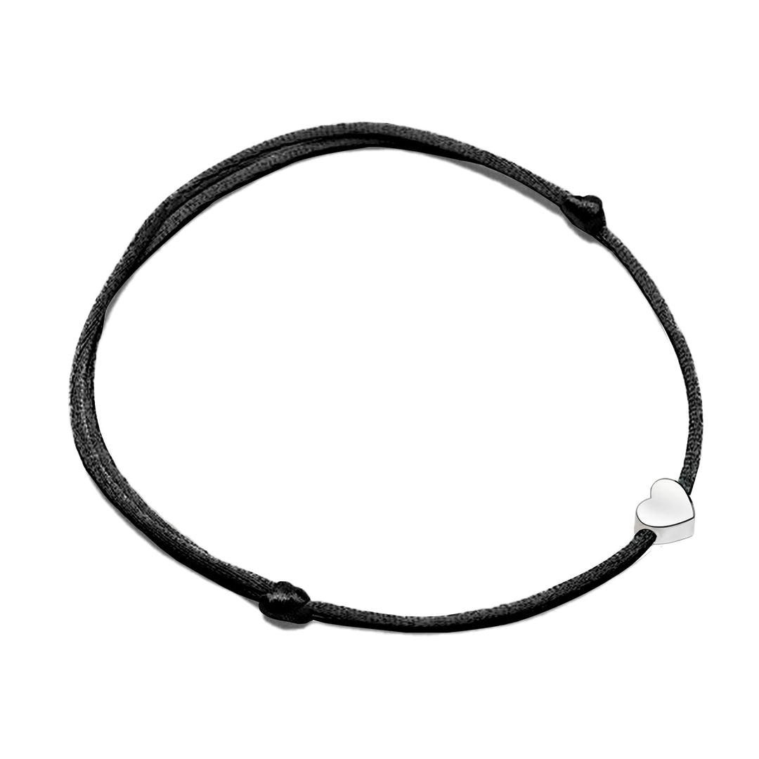 Elise Bracelet - Little Love-Silver-Black-State of Style